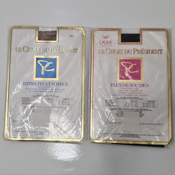 President's Choice Panty Hose (#3014 & #3025) - Set of 2 - Picture 8 of 10